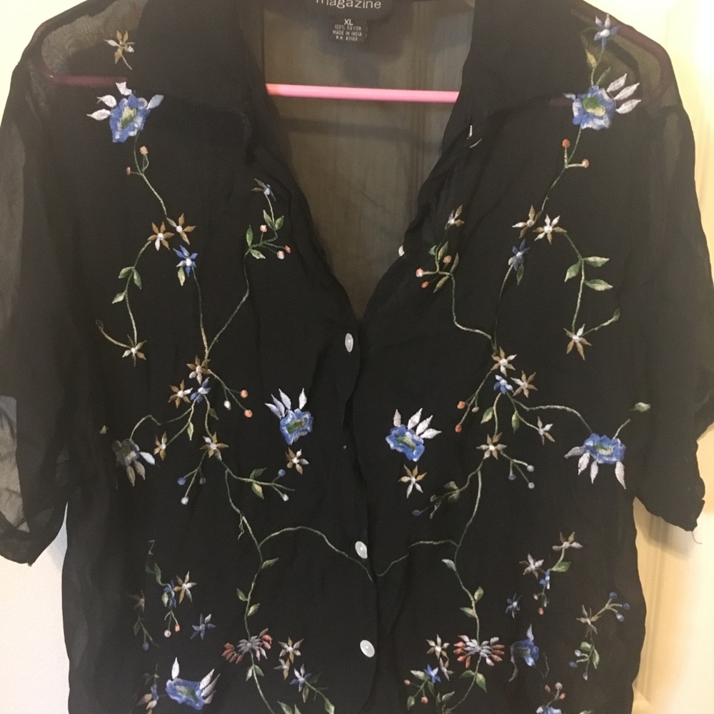 Vintage floral shirt